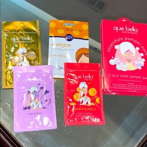 Que Bella Sheet / Eye / Mud masks
